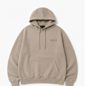 signature oversize hoodie