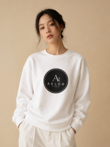 người mẫu mặc áo sweater